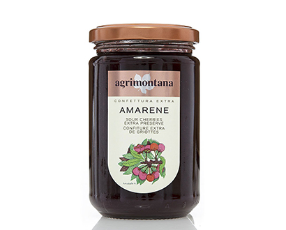 Pot de confiture premium de la marque italienne Agrimontana