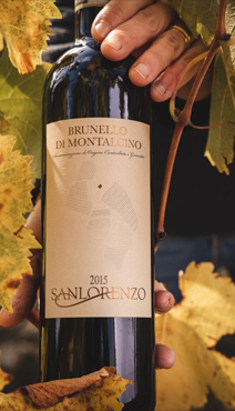 Bouteille de Brunello di Montalcino San Lorenzo